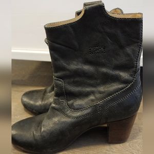 Frye leather ankle boots